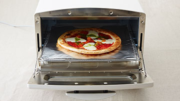 可一次性烘烤25cm的披萨